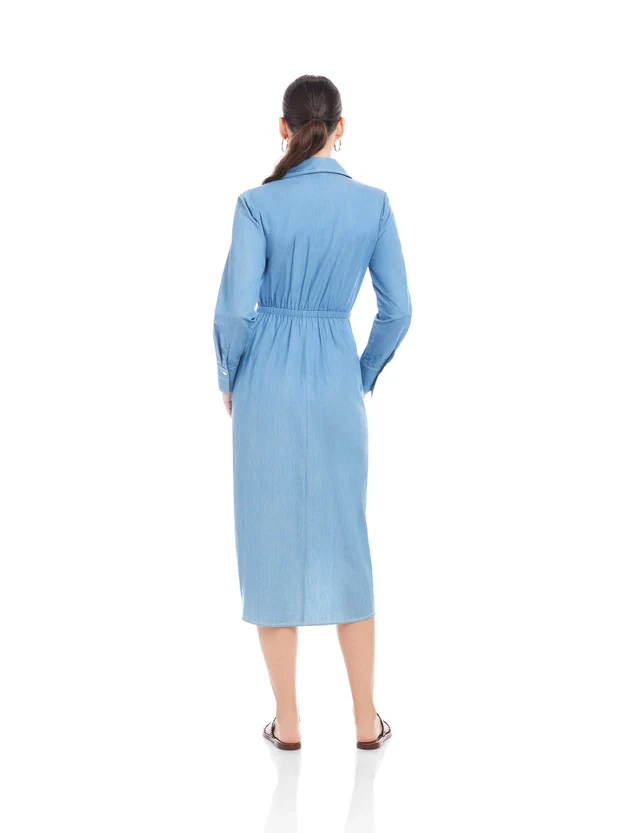 Charming Tie Waist Dress - Image 3